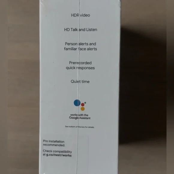 ⚡️Google Nest Hello Video Doorbell  Black - Picture 3 of 4
